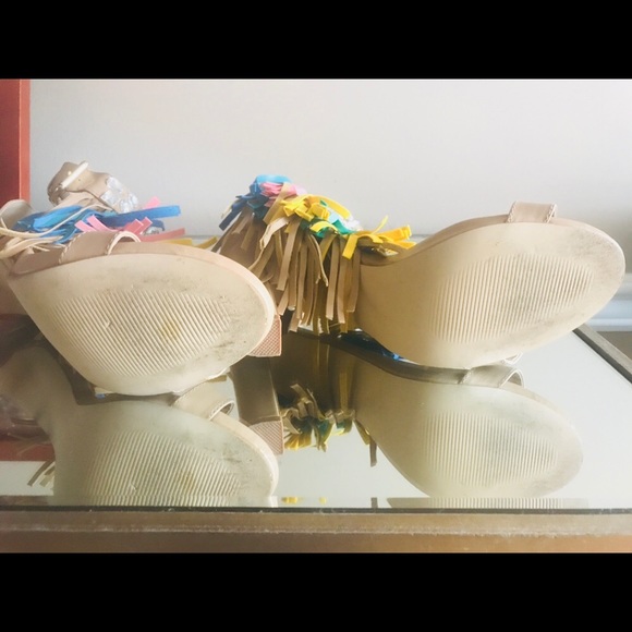 Privileged Fringe Strappy Shoe - Picture 4 of 5